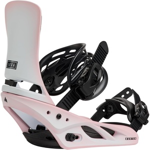 Women’s Lexa Snowboard Bindings, Pink Outline, Medium