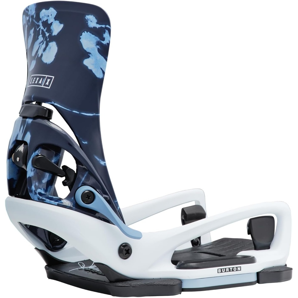 image:imageWomens Step On Lexa X EST Snowboard Bindings Cyanotype FloralWhite Medium