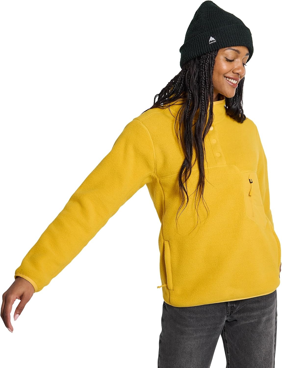 image:imageBurton Womens Cinder Pullover FleeceGoldenrod