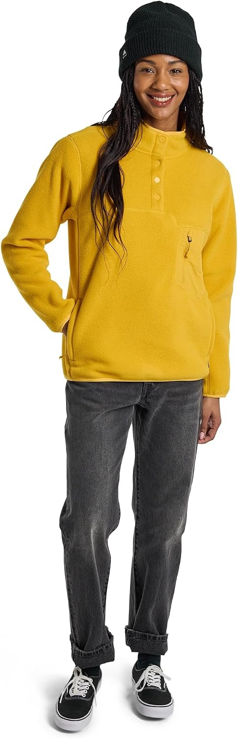 image:imageBurton Womens Cinder Pullover FleeceGoldenrod