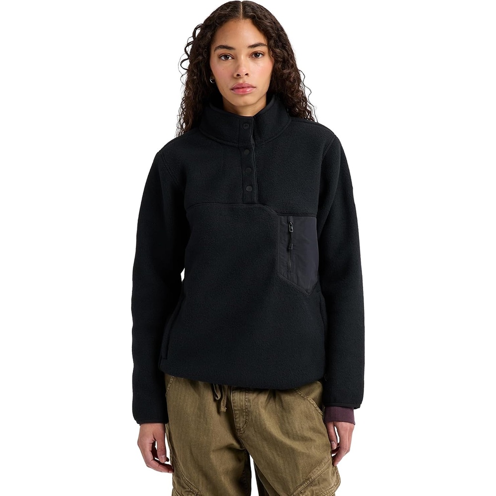 image:imageBurton Womens Cinder Pullover FleeceTrue Black