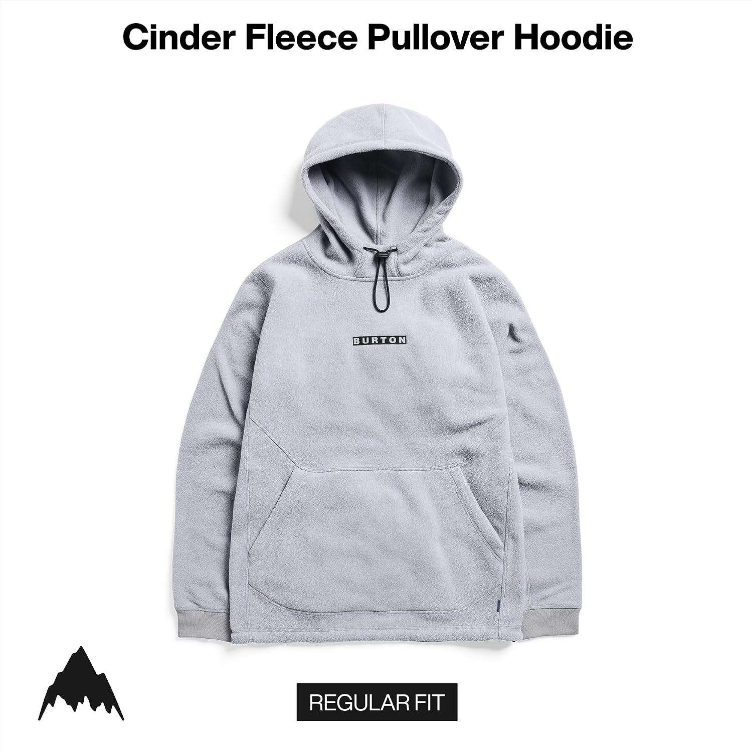 image:imageBurton Cinder Pullover HoodieGray Heather