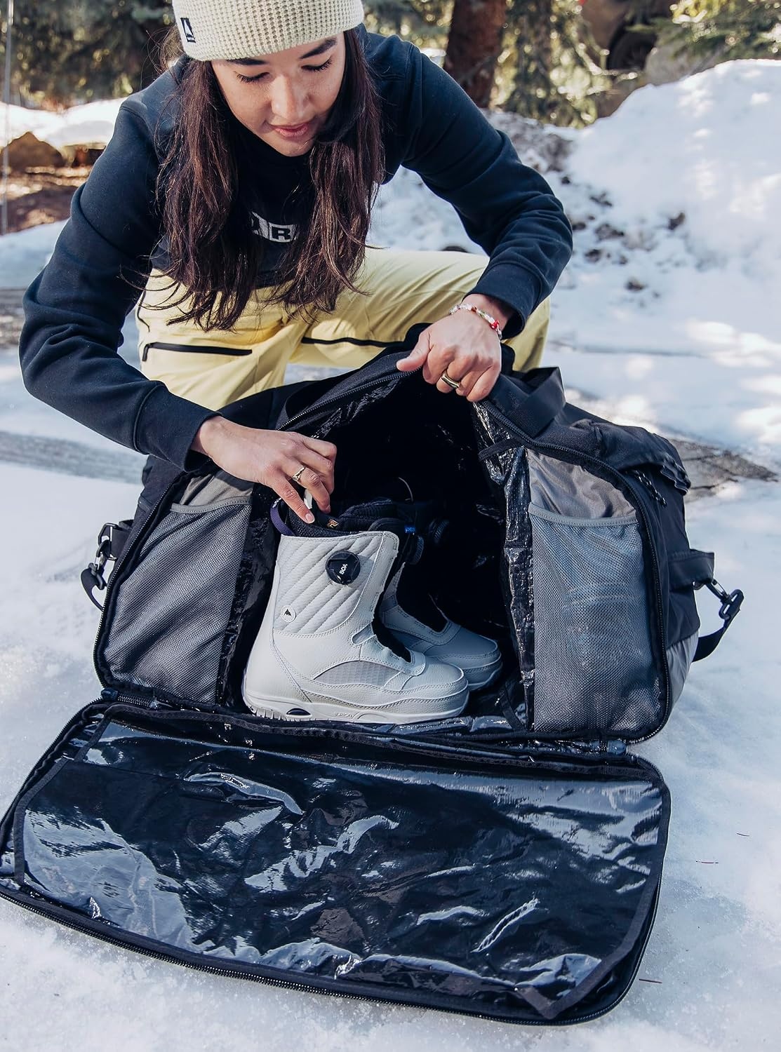 image:imageBurton Flight Attendant 90L Duffel BagTrue Black