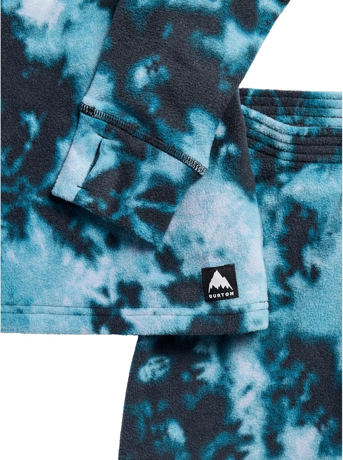 image:imageBurton Kids Fleece Base Layer SetCrumple Dye