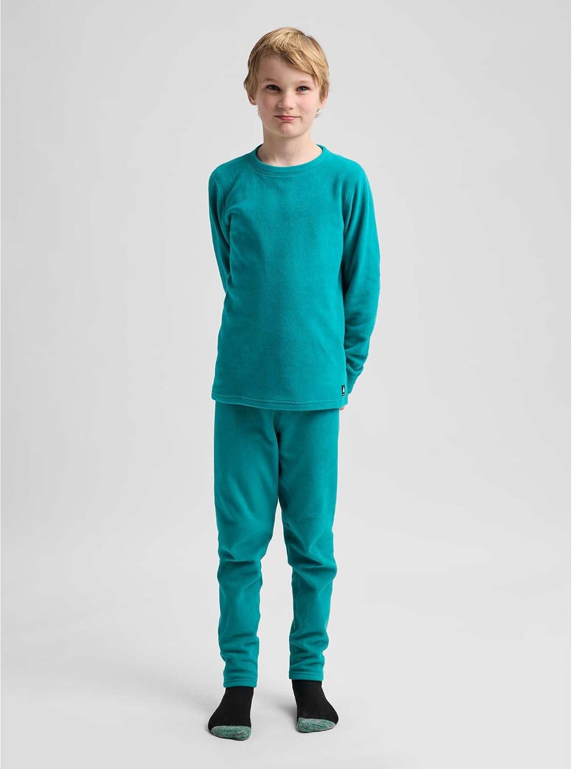 image:imageBurton Kids Fleece Base Layer SetPacific Teal