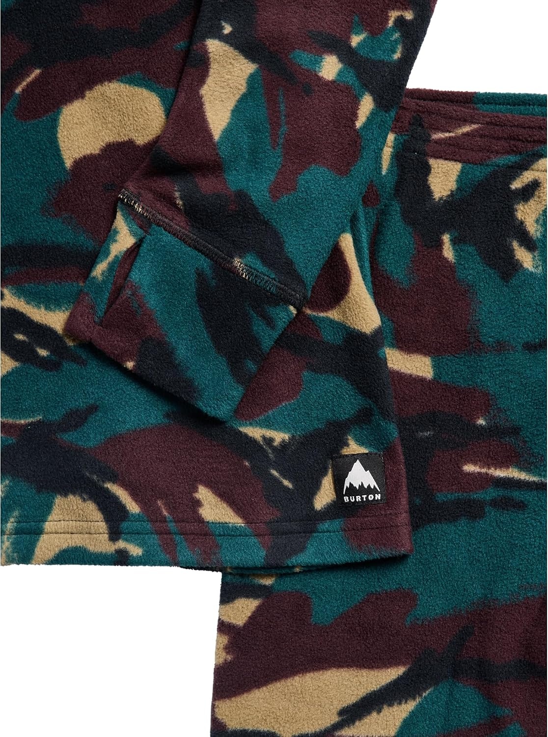 image:imageBurton Kids Fleece Base Layer SetSeersucker Camo