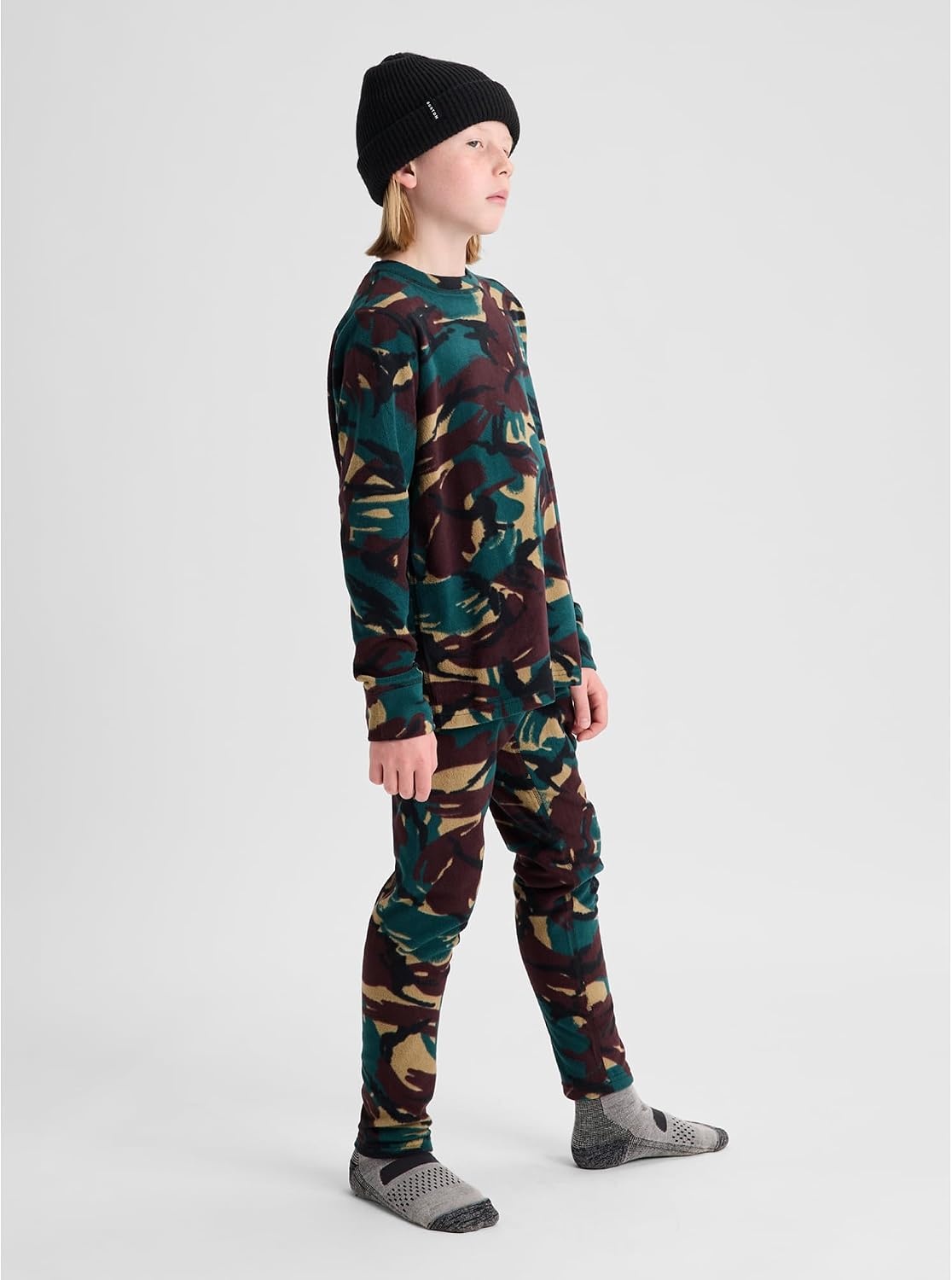image:imageBurton Kids Fleece Base Layer SetSeersucker Camo
