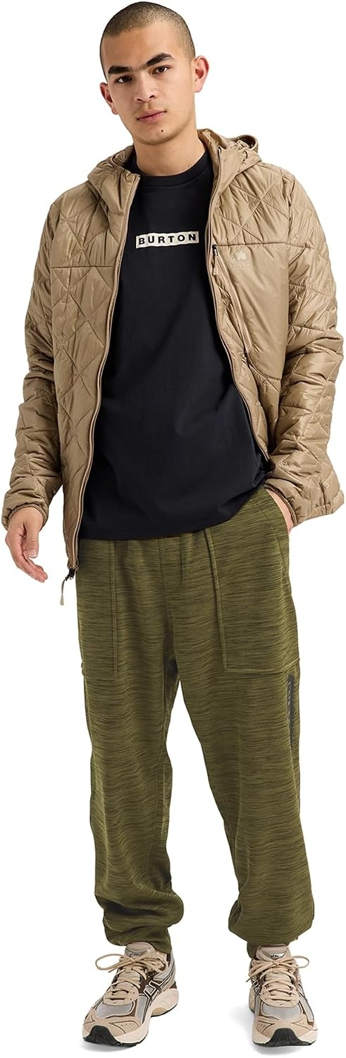 image:imageBurton Mens Oak Fleece PantsDried Moss Htr