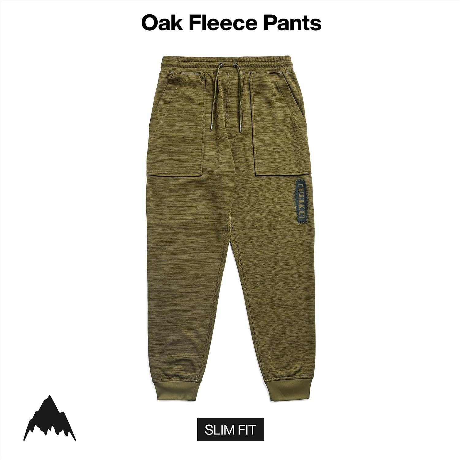 image:imageBurton Mens Oak Fleece PantsDried Moss Htr