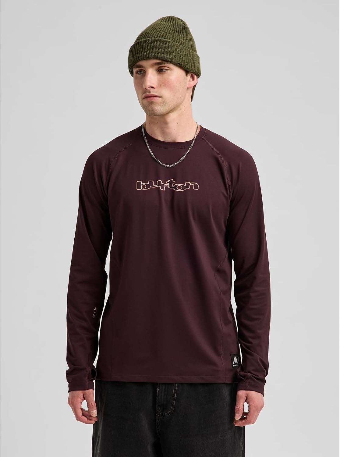 image:imageBurton Mens Synthetic Midweight Base Layer CrewBear Hug Brown