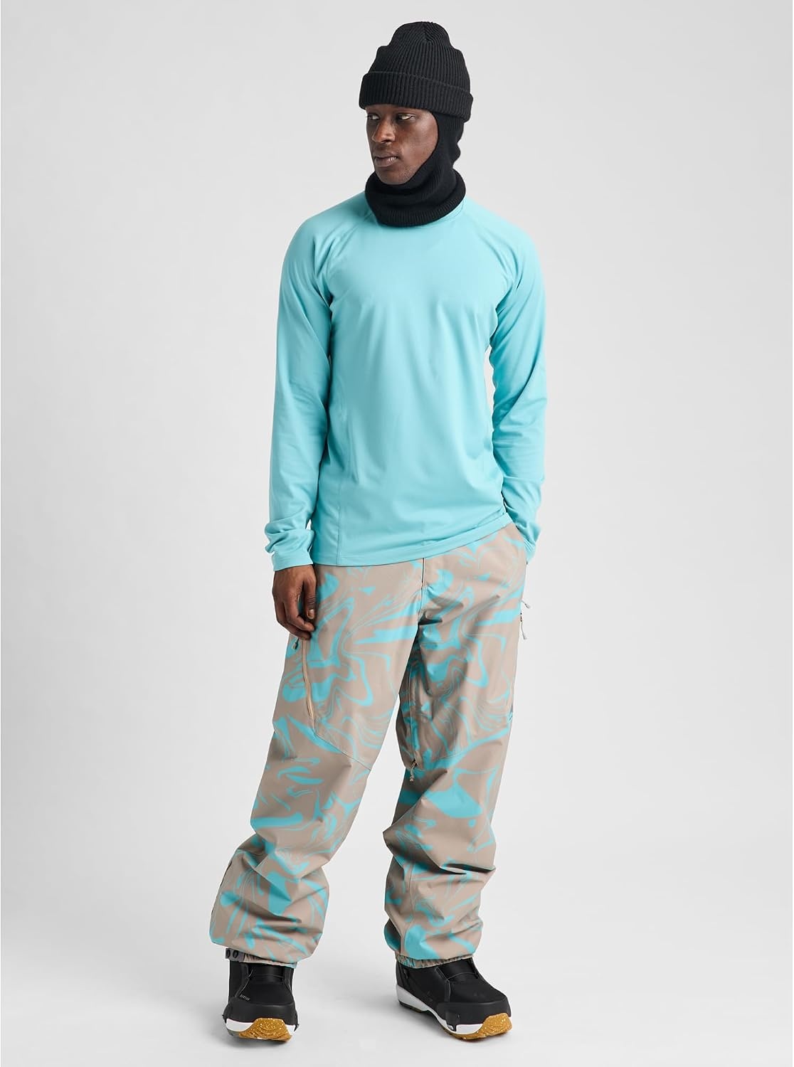 image:imageBurton Mens Synthetic Midweight Base Layer CrewMineral Blue