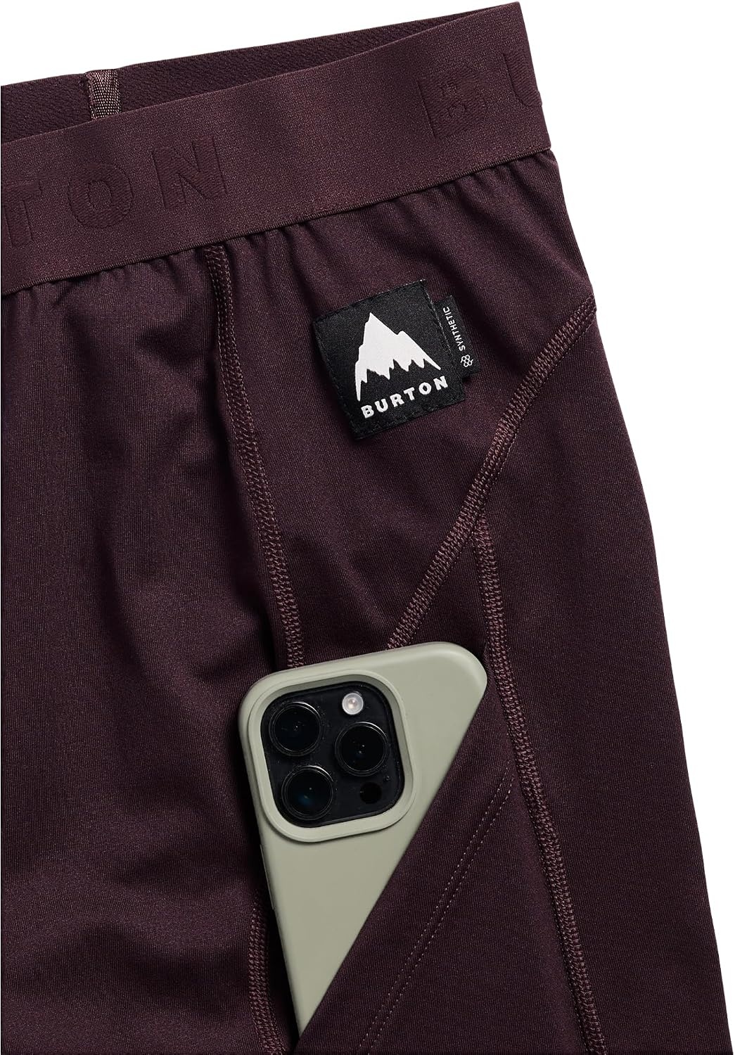 image:imageBurton Mens Synthetic Midweight Base Layer PantsBear Hug Brown