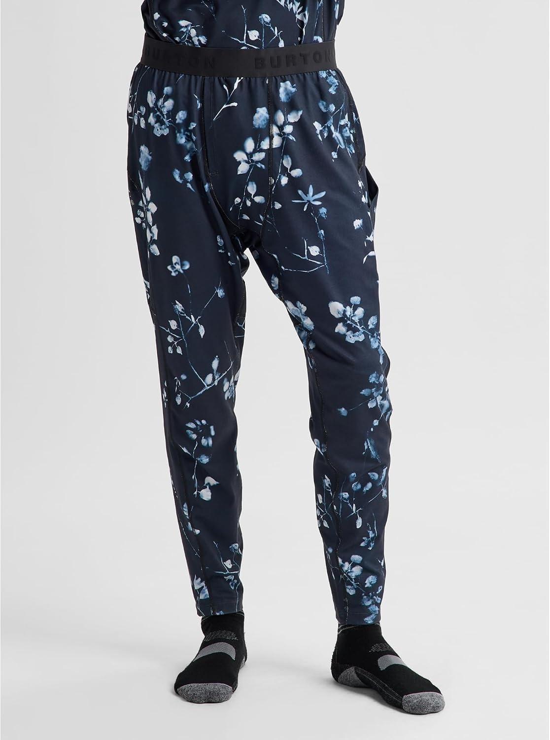 image:imageBurton Mens Synthetic Midweight Base Layer PantsCyanotype Floral