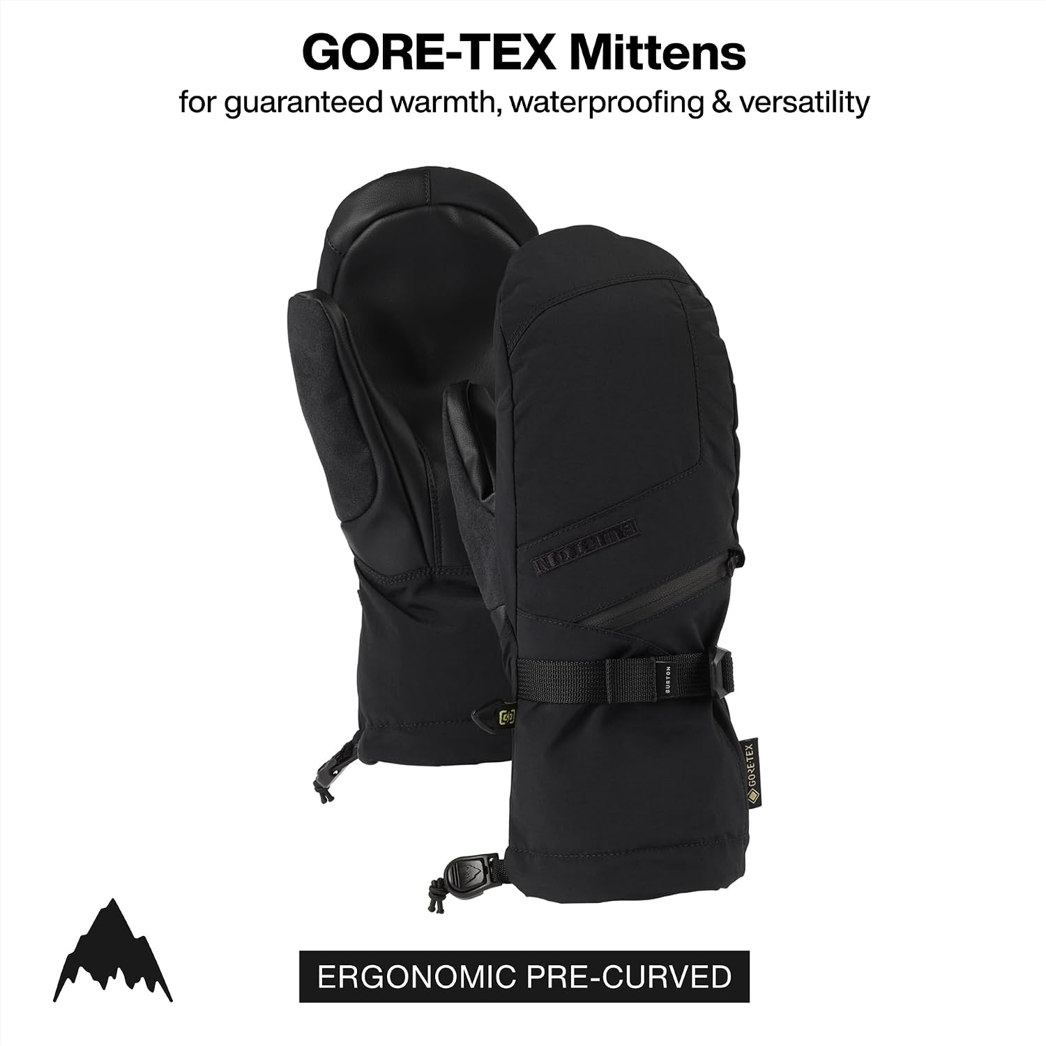 image:imageBurton Womens GoreTEX Insulated MittensTrue Black