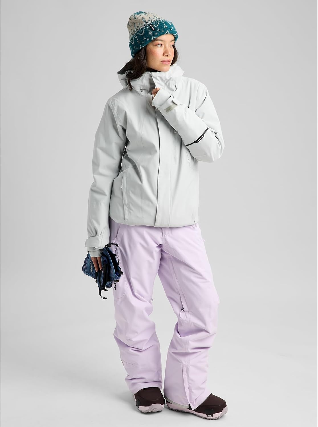 image:imageBurton Womens Reserve 2Layer Insulated Stretch Jacket Waterproof Winter Snowboard Jacket with Stretch Fit amp HoodMulticolor