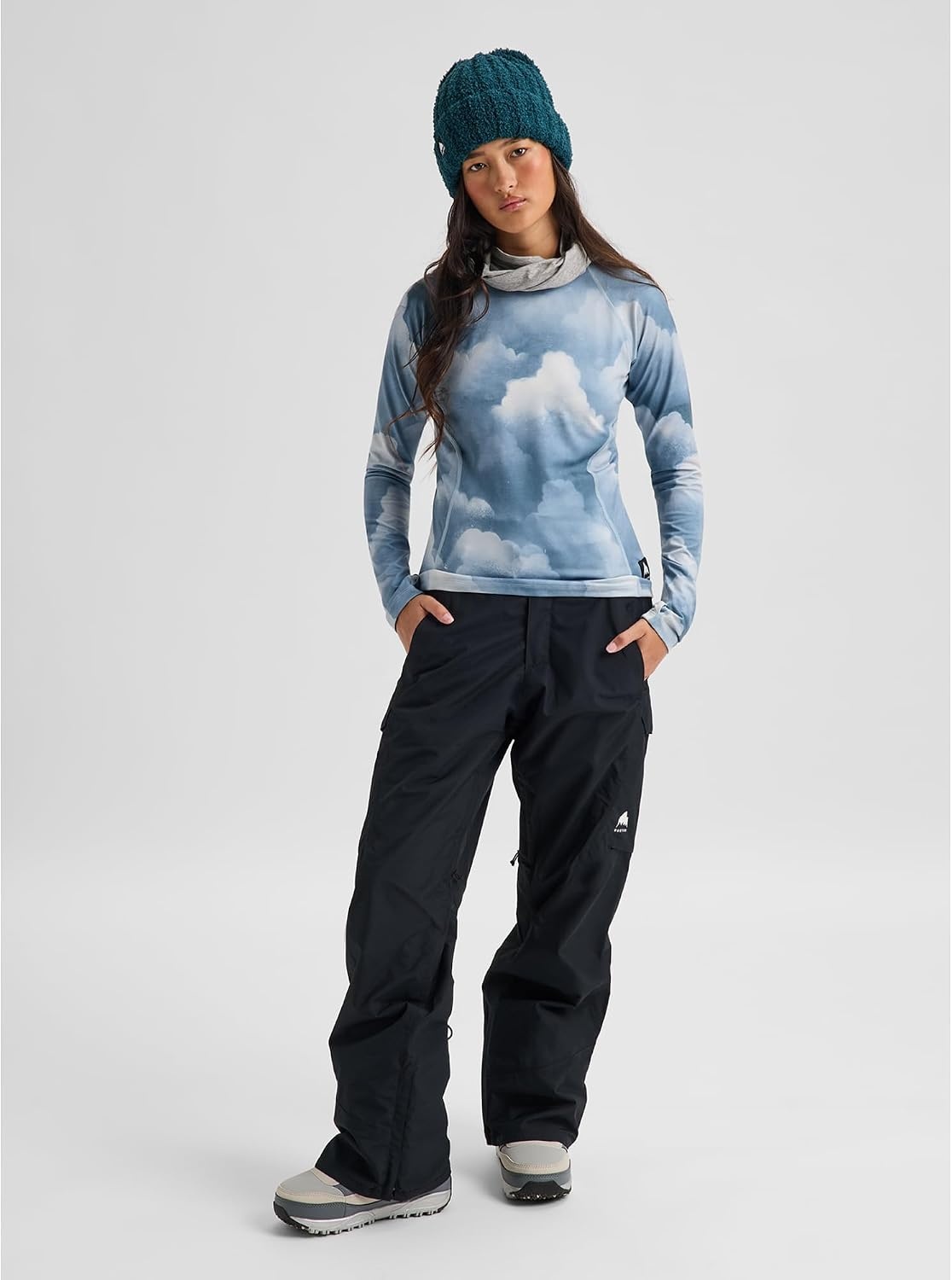 image:imageBurton Womens Synthetic Midweight Base Layer CrewNimbus