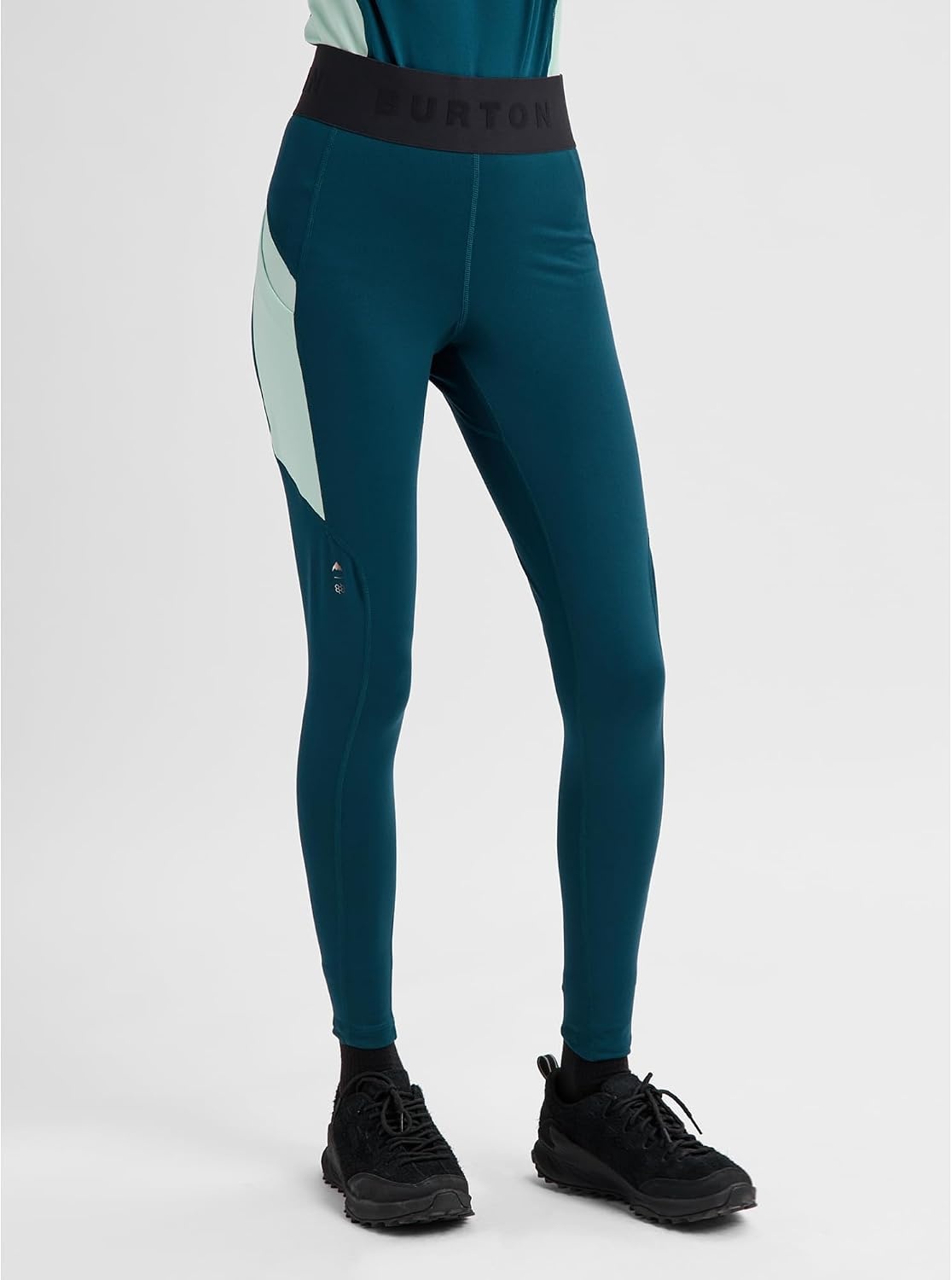 image:imageBurton Womens Synthetic Midweight Base Layer Pants Atlantic TealSpring Frost Medium