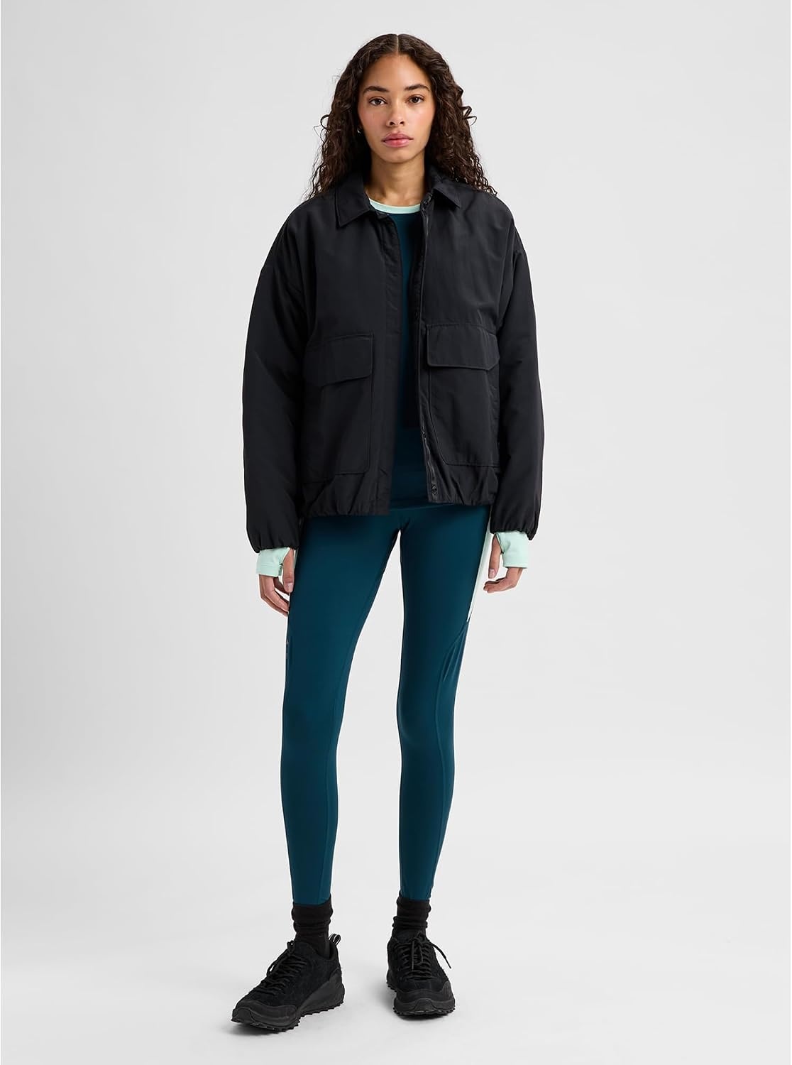 image:imageBurton Womens Synthetic Midweight Base Layer Pants Atlantic TealSpring Frost Medium