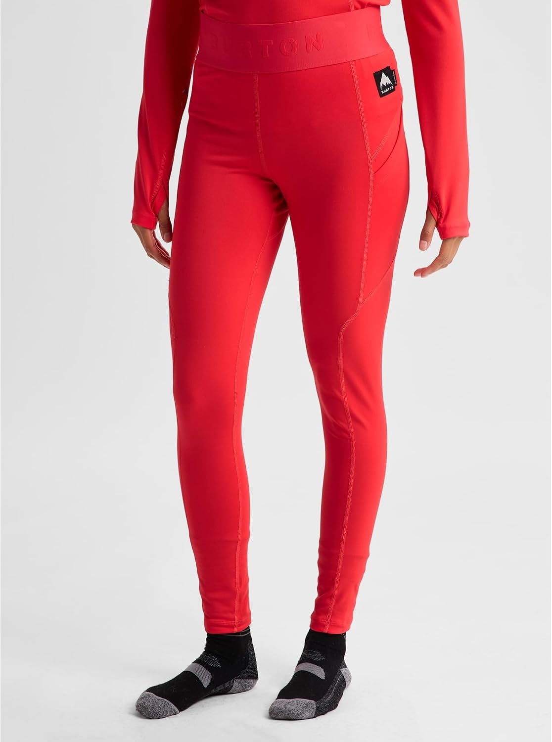 image:imageBurton Womens Synthetic Midweight Base Layer PantsHot Tamale