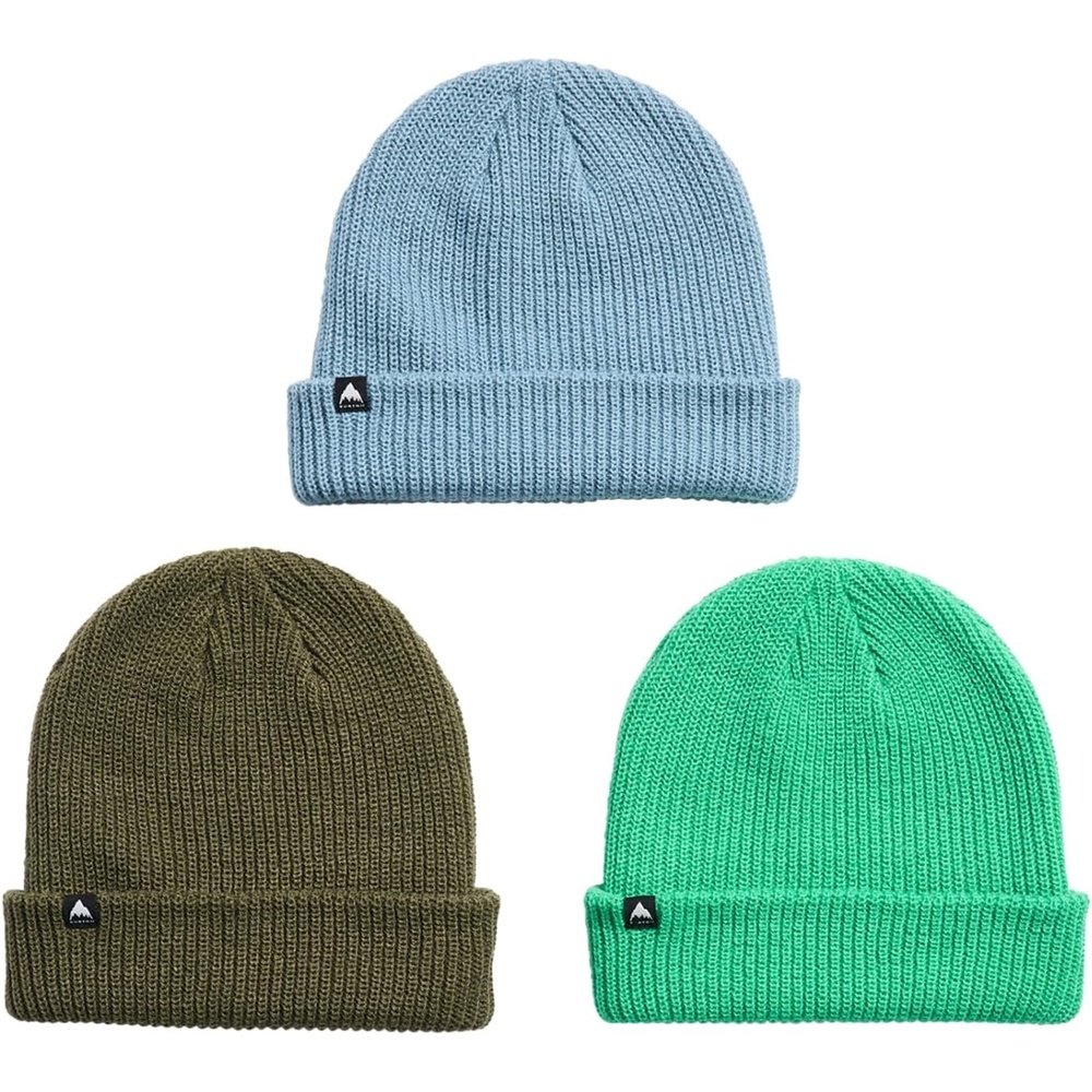 image:imageBurton DND Beanie 3 Pack Green VoltageAirstream BlueDried Moss One Size
