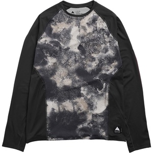 Burton Men’s Synthetic Midweight Base Layer Crew(Desert Rock/True Black)
