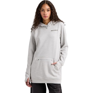 Burton Women’s Oak Long Pullover Hoodie(Gray Cloud Htr)