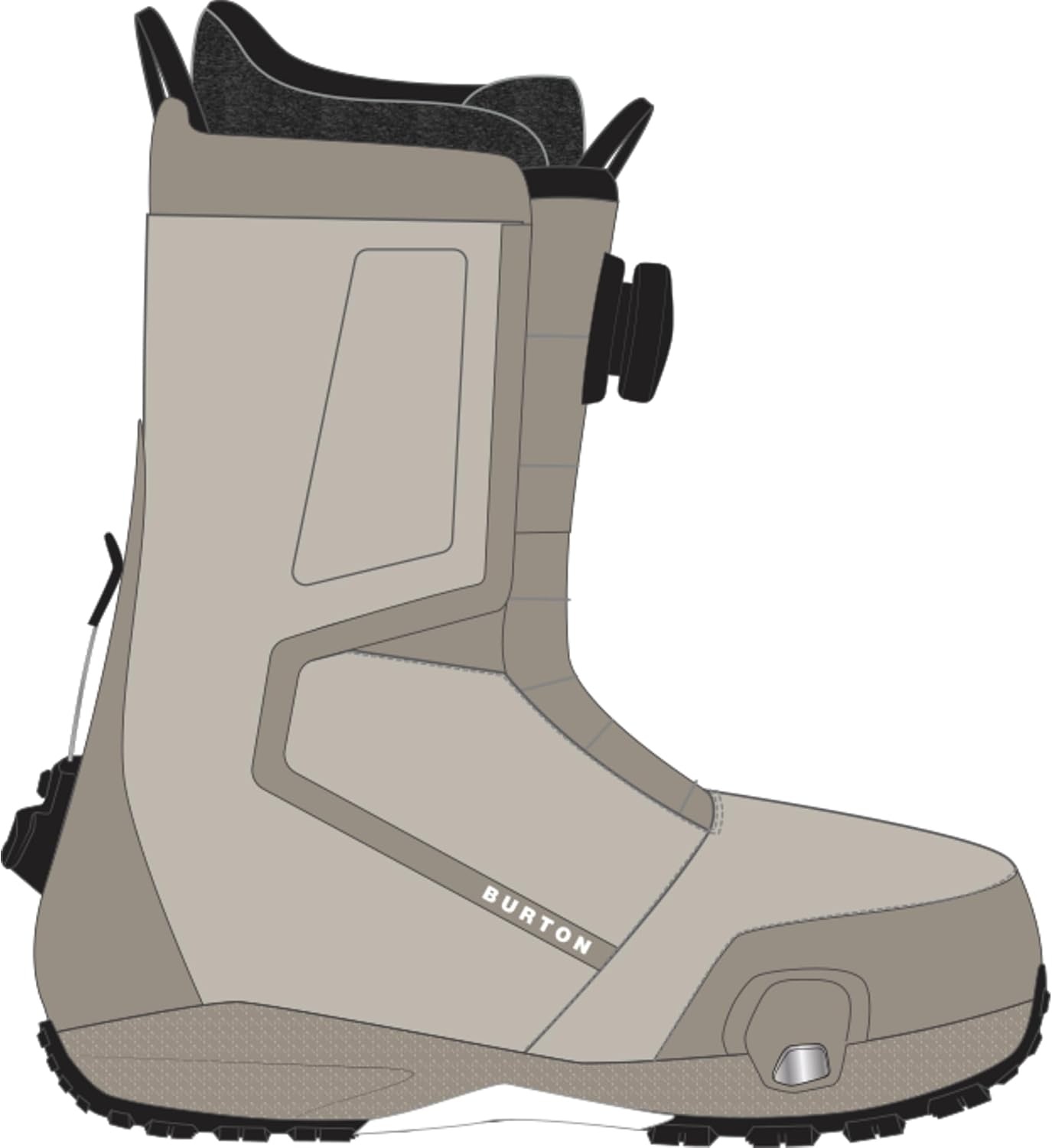 image:imageBurton Womens Highshot Step On Snowboard BootsChinchilla Gray